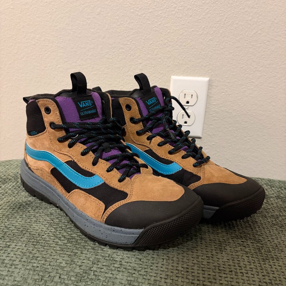 Vans Ultrarange Hi MTE Tobacco Black Men's Size 9/Women's Size 10.5